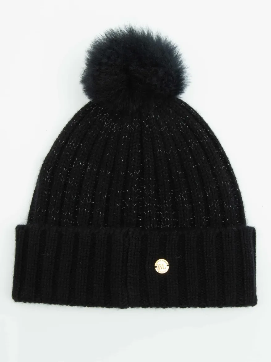 Bilde av WoolLand Moss lue Black